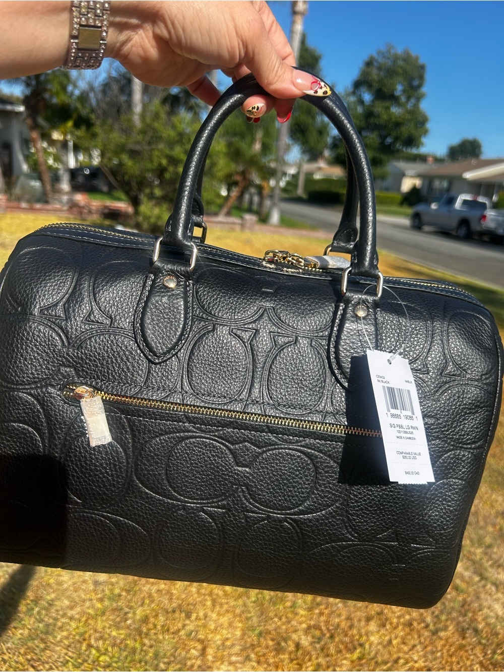 Coach Rowan large satchel bag - Picture 2 of 7